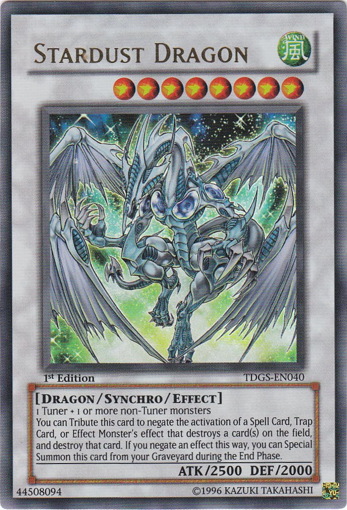 Stardust Dragon [TDGS-EN040] Ultra Rare | Tables and Towers