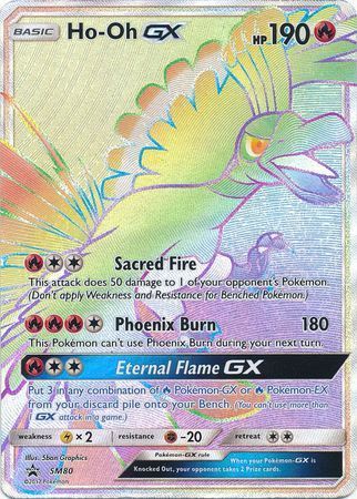 Ho-Oh GX (SM80) (Jumbo Card) [Sun & Moon: Black Star Promos] | Tables and Towers