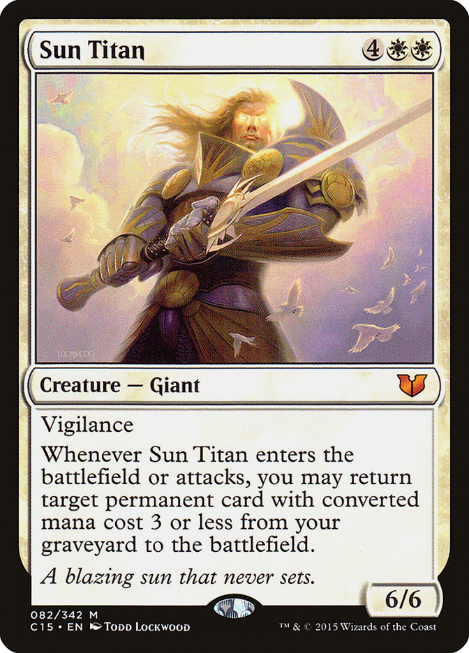 Sun Titan [Commander 2015] | Tables and Towers