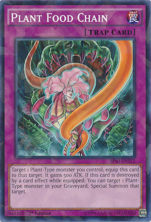 Plant Food Chain [BP03-EN212] Shatterfoil Rare | Tables and Towers