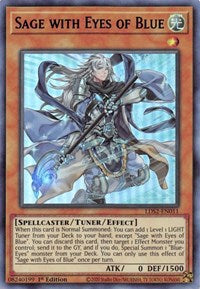 Sage with Eyes of Blue (Blue) [LDS2-EN011] Ultra Rare | Tables and Towers