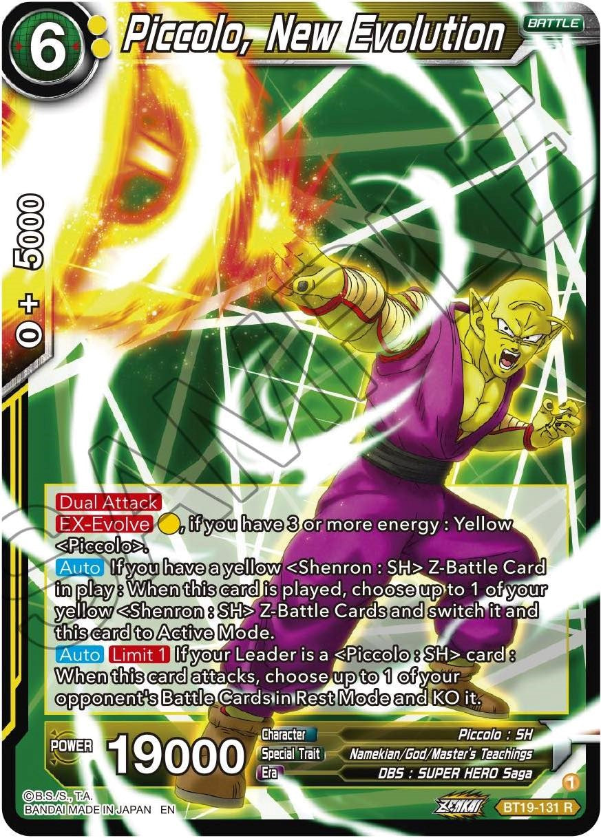 Piccolo, New Evolution (BT19-131) [Fighter's Ambition] | Tables and Towers