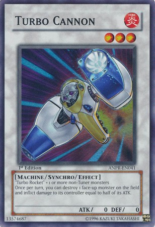 Turbo Cannon [ANPR-EN041] Super Rare | Tables and Towers