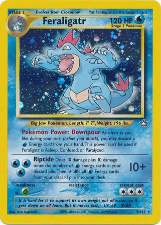 Feraligatr (5/111) [Neo Genesis Unlimited] | Tables and Towers