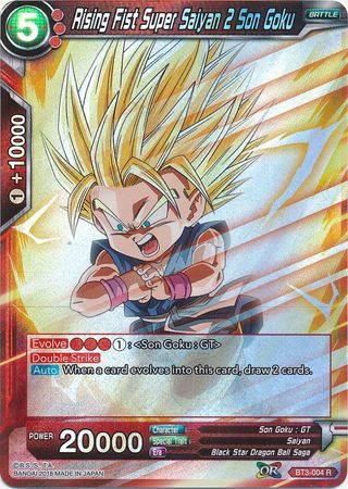 Rising Fist Super Saiyan 2 Son Goku (BT3-004) [Cross Worlds] | Tables and Towers