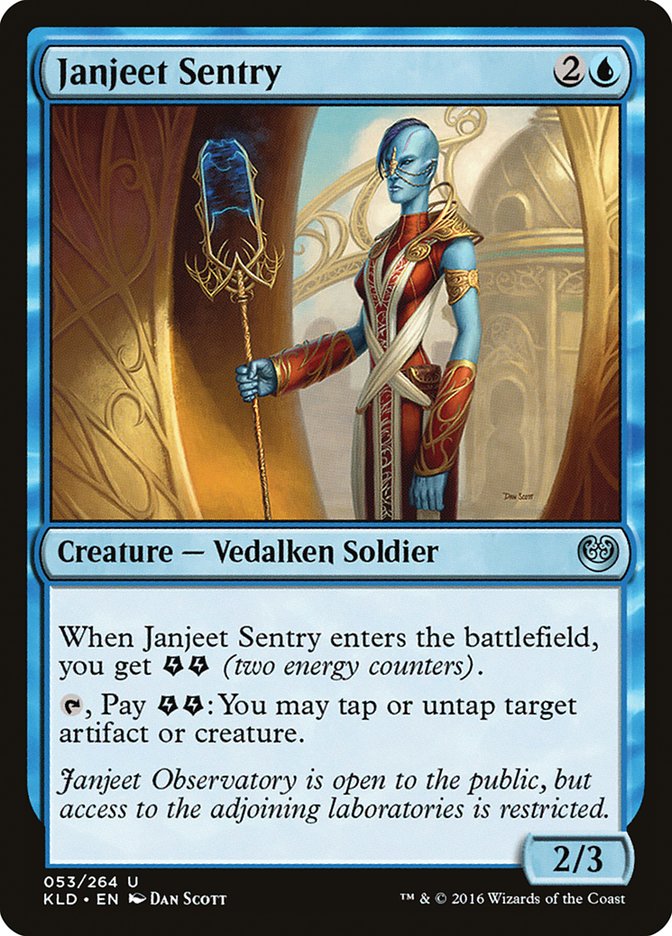 Janjeet Sentry [Kaladesh] | Tables and Towers