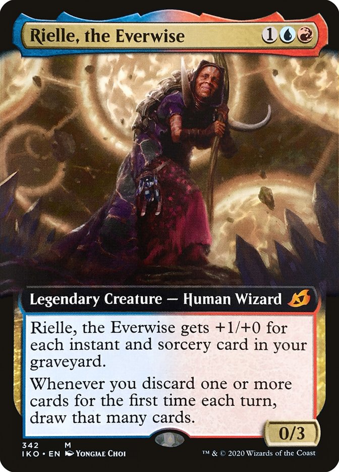 Rielle, the Everwise (Extended Art) [Ikoria: Lair of Behemoths] | Tables and Towers