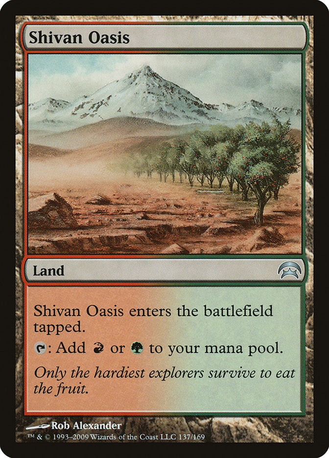 Shivan Oasis [Planechase] | Tables and Towers