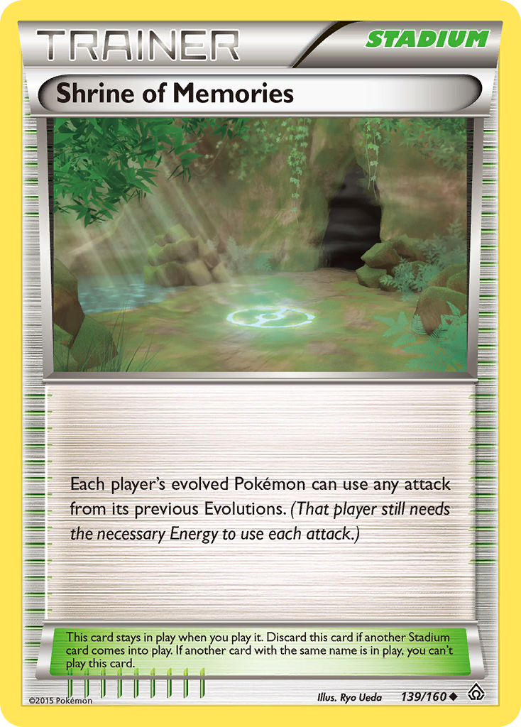 Shrine of Memories (139/160) [XY: Primal Clash] | Tables and Towers