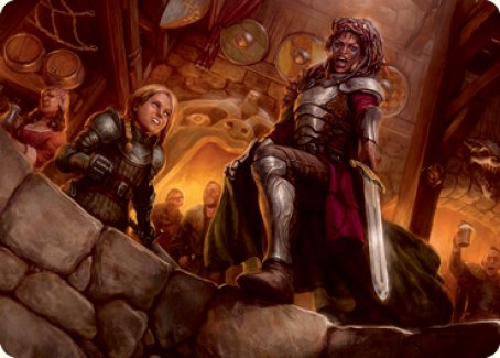 Veteran Dungeoneer Art Card [Dungeons & Dragons: Adventures in the Forgotten Realms Art Series] | Tables and Towers