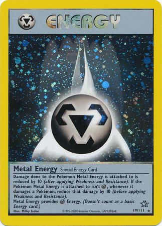 Metal Energy (19/111) [Neo Genesis Unlimited] | Tables and Towers