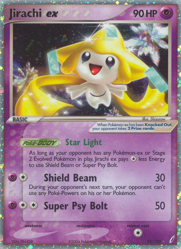 Jirachi ex (94/100) [EX: Crystal Guardians] | Tables and Towers