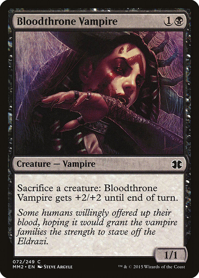 Bloodthrone Vampire [Modern Masters 2015] | Tables and Towers