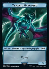 Tyranid (017) // Tyranid Gargoyle Double-Sided Token (Surge Foil) [Warhammer 40,000 Tokens] | Tables and Towers