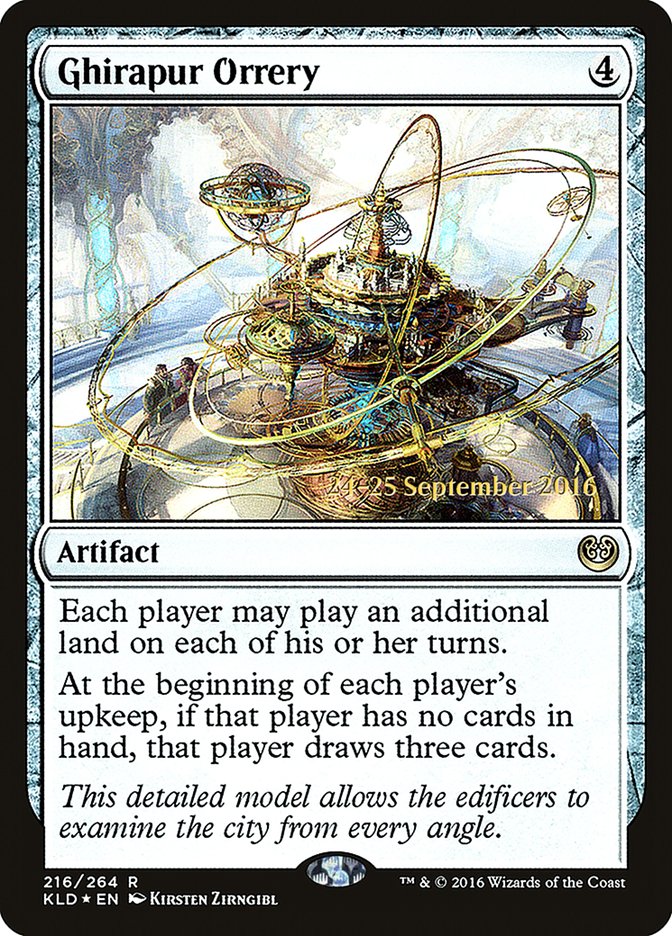 Ghirapur Orrery [Kaladesh Prerelease Promos] | Tables and Towers