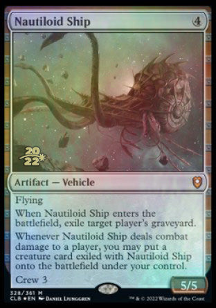 Nautiloid Ship [Commander Legends: Battle for Baldur's Gate Prerelease Promos] | Tables and Towers