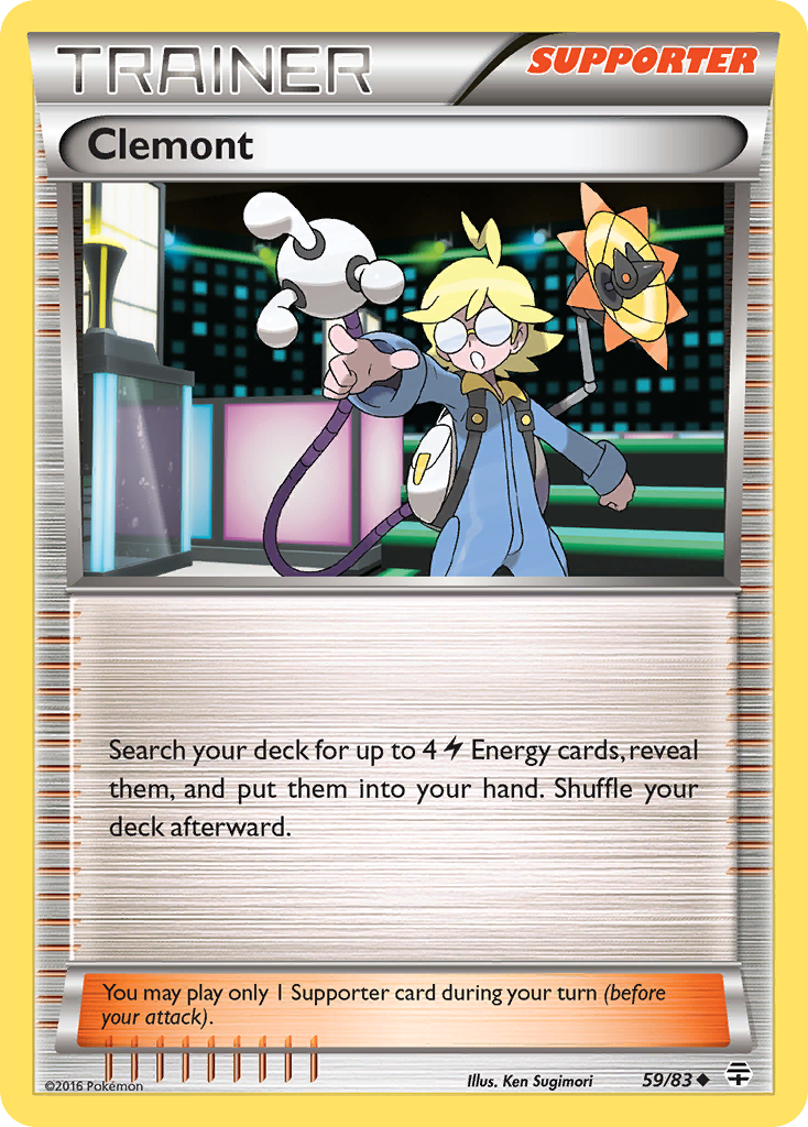 Clemont (59/83) [XY: Generations] | Tables and Towers