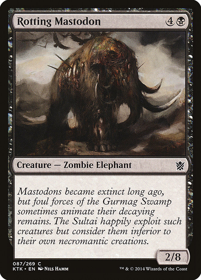 Rotting Mastodon [Khans of Tarkir] | Tables and Towers