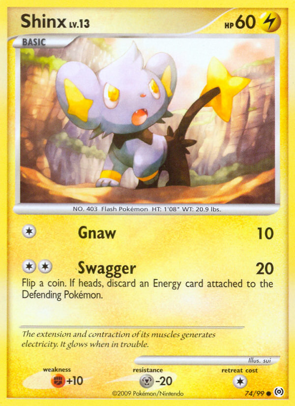 Shinx (74/99) [Platinum: Arceus] | Tables and Towers