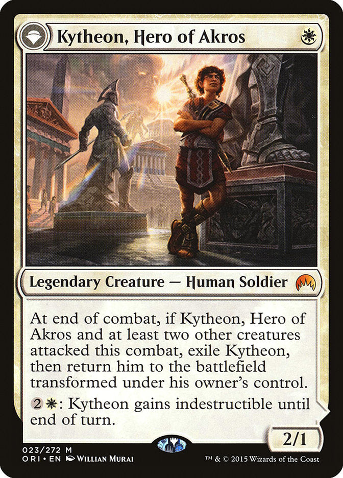 Kytheon, Hero of Akros // Gideon, Battle-Forged [Magic Origins] | Tables and Towers