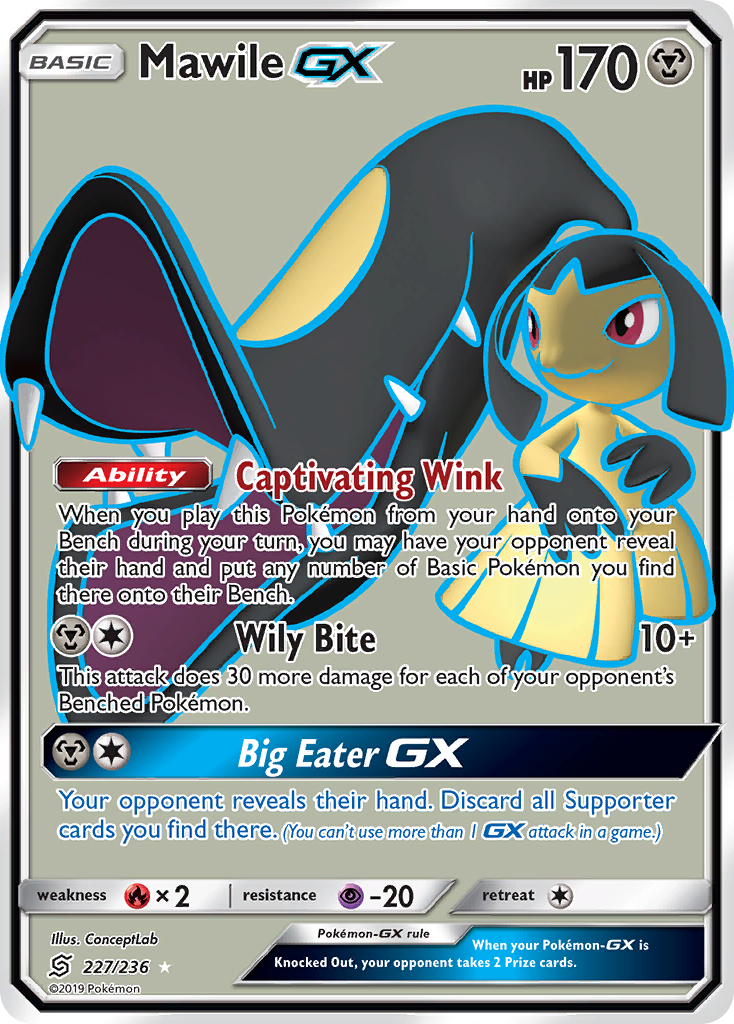 Mawile GX (227/236) [Sun & Moon: Unified Minds] | Tables and Towers