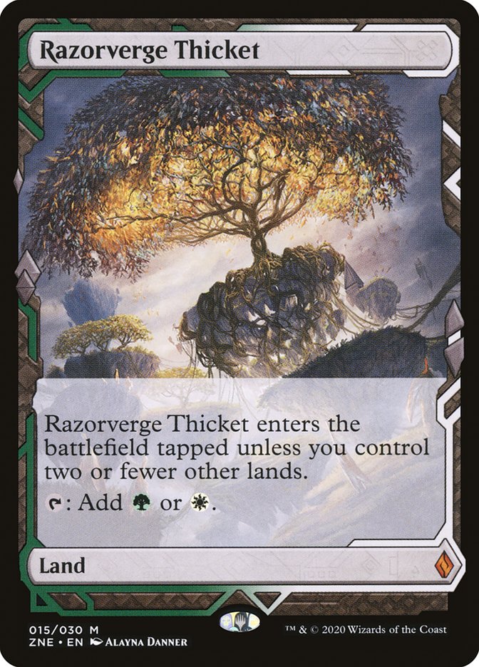 Razorverge Thicket (Expeditions) [Zendikar Rising Expeditions] | Tables and Towers