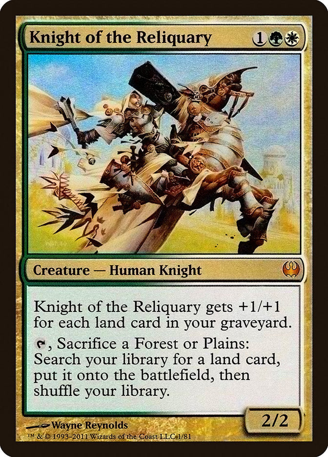 Knight of the Reliquary [Duel Decks: Knights vs. Dragons] | Tables and Towers