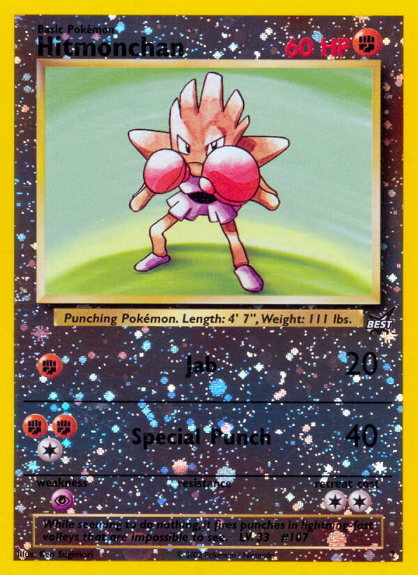 Hitmonchan (2) [Best of Promos] | Tables and Towers