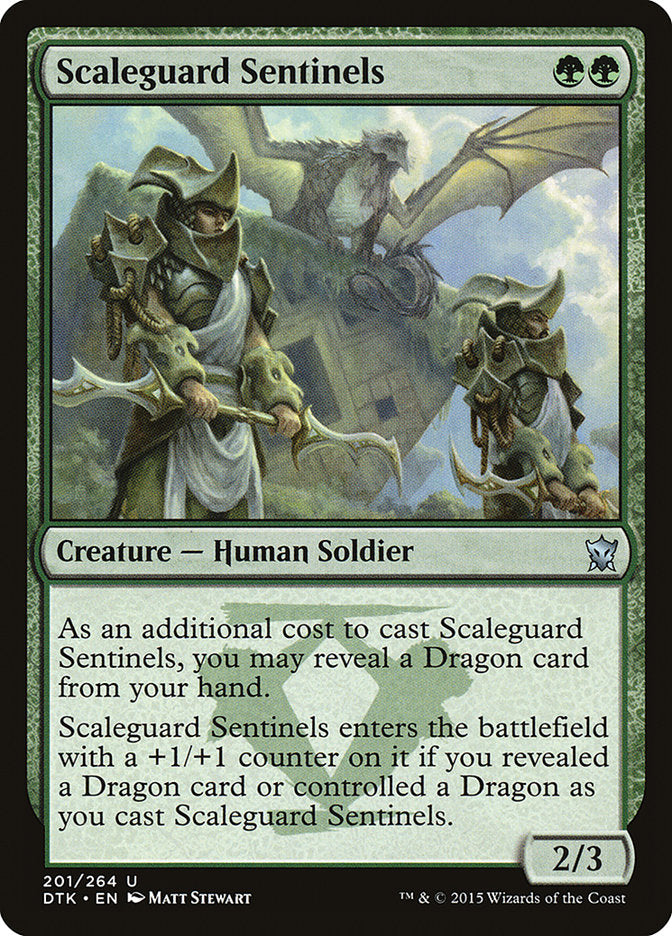 Scaleguard Sentinels [Dragons of Tarkir] | Tables and Towers