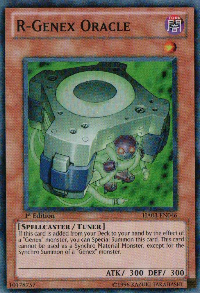 R-Genex Oracle [HA03-EN046] Super Rare | Tables and Towers