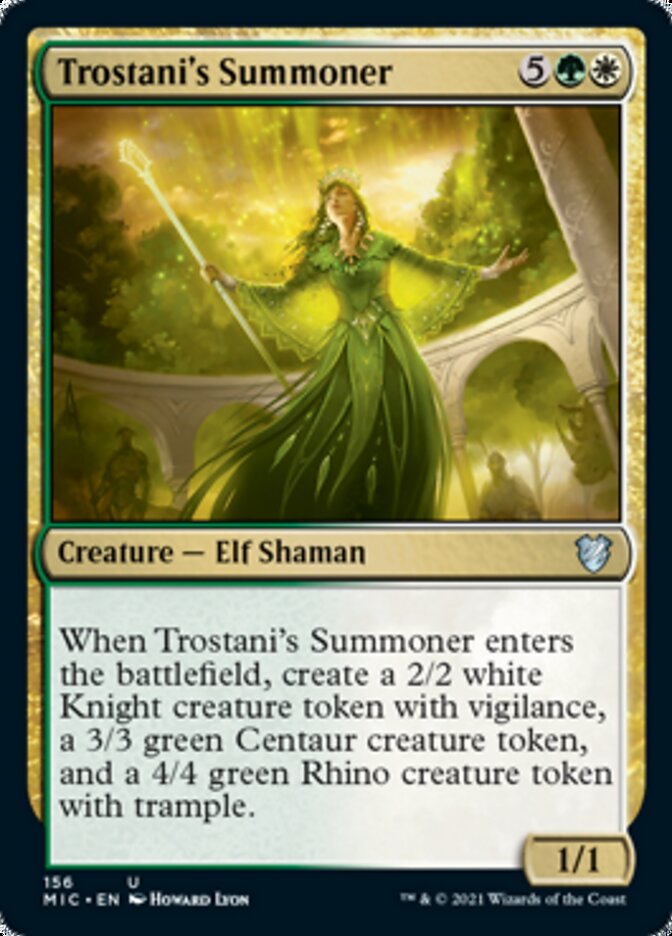 Trostani's Summoner [Innistrad: Midnight Hunt Commander] | Tables and Towers