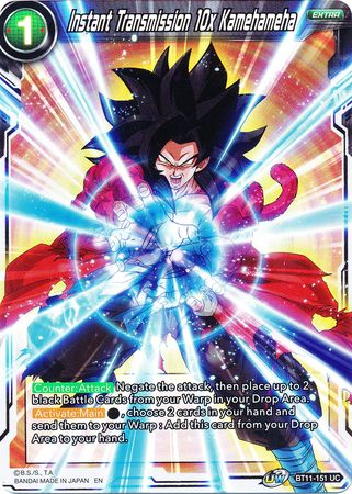 Instant Transmission 10x Kamehameha (BT11-151) [Vermilion Bloodline 2nd Edition] | Tables and Towers