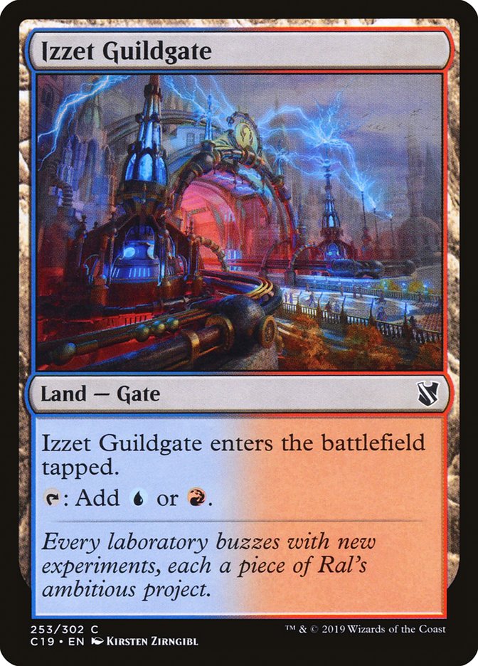 Izzet Guildgate [Commander 2019] | Tables and Towers