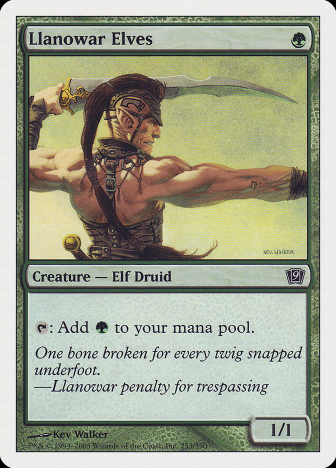 Llanowar Elves [Ninth Edition] | Tables and Towers
