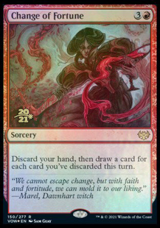 Change of Fortune [Innistrad: Crimson Vow Prerelease Promos] | Tables and Towers