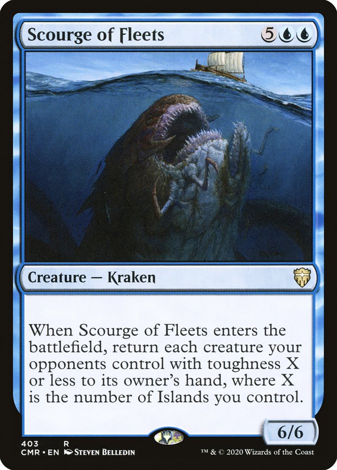 Scourge of Fleets [Commander Legends] | Tables and Towers