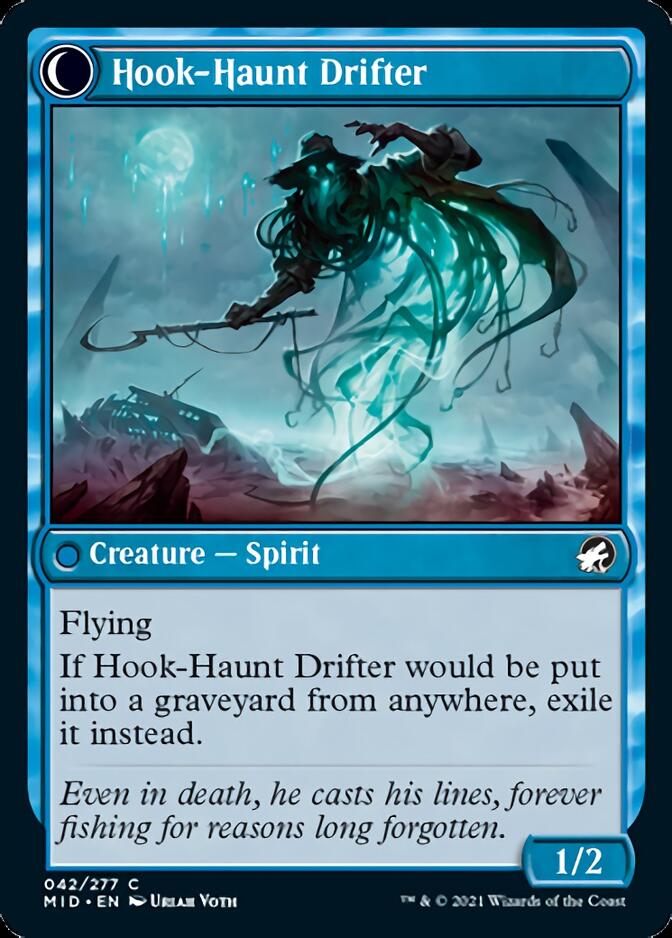 Baithook Angler // Hook-Haunt Drifter [Innistrad: Midnight Hunt] | Tables and Towers