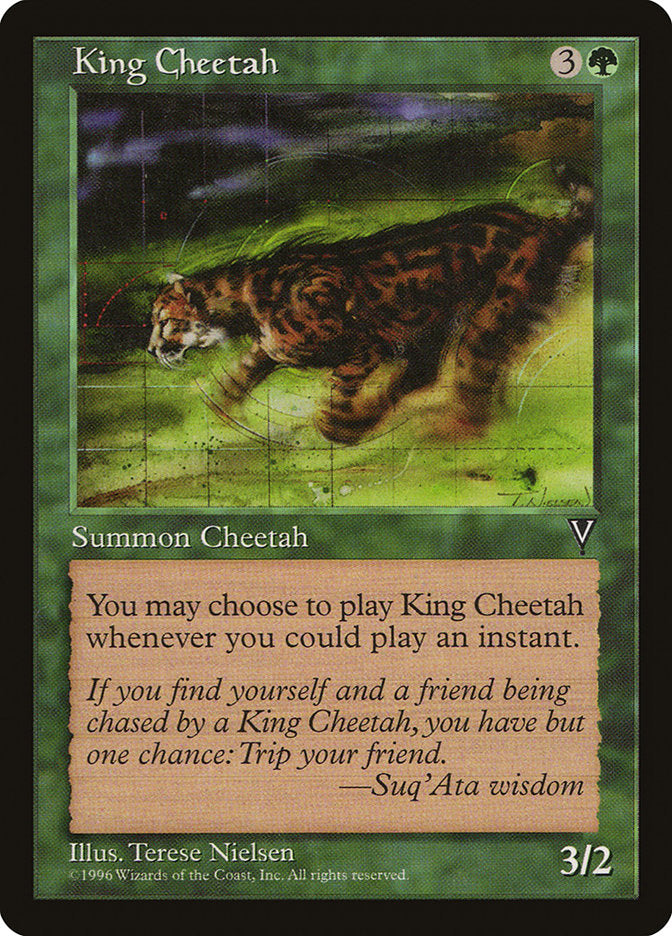 King Cheetah [Visions] | Tables and Towers