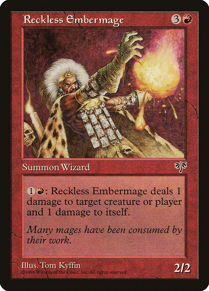 Reckless Embermage [Mirage] | Tables and Towers