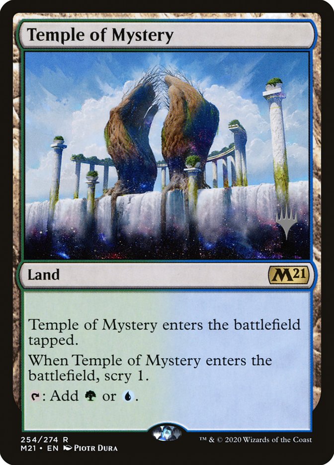 Temple of Mystery (Promo Pack) [Core Set 2021 Promos] | Tables and Towers