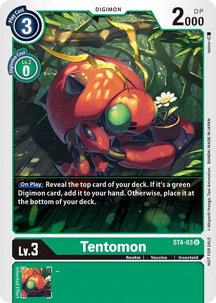 Tentomon [ST4-03] (Official Tournament Pack Vol.3) [Starter Deck: Giga Green Promos] | Tables and Towers