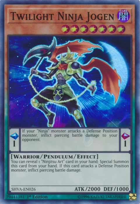 Twilight Ninja Jogen [SHVA-EN026] Super Rare | Tables and Towers