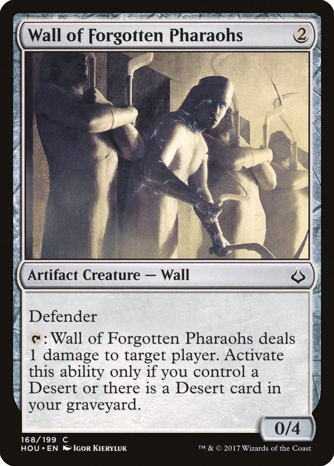 Wall of Forgotten Pharaohs [Hour of Devastation] | Tables and Towers