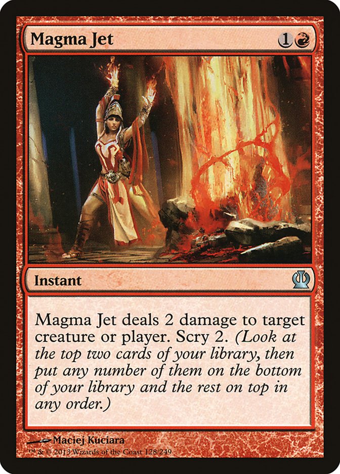 Magma Jet [Theros] | Tables and Towers