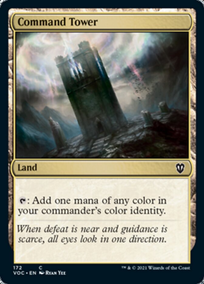 Command Tower [Innistrad: Crimson Vow Commander] | Tables and Towers