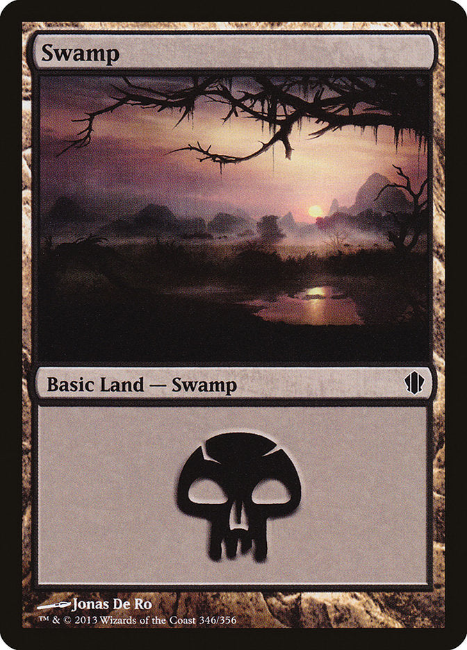 Swamp (346) [Commander 2013] | Tables and Towers