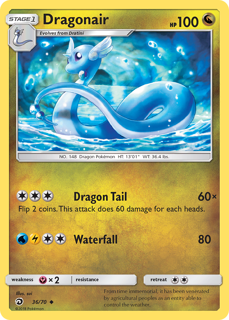 Dragonair (36/70) [Sun & Moon: Dragon Majesty] | Tables and Towers