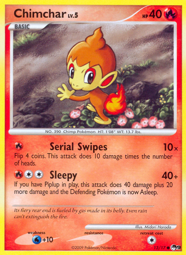 Chimchar (13/17) [POP Series 9] | Tables and Towers