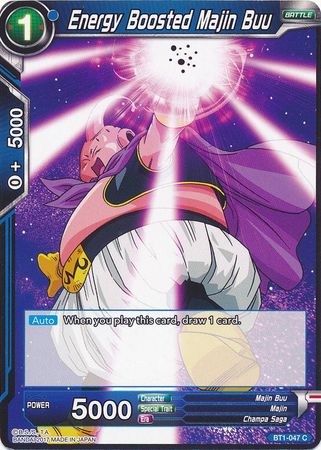 Energy Boosted Majin Buu (BT1-047) [Galactic Battle] | Tables and Towers