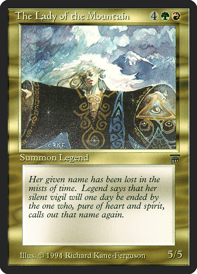 The Lady of the Mountain [Legends] | Tables and Towers